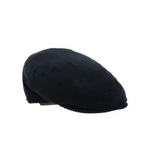 Blue Velvet Flat Cap Buster - Traclet Reference: 21378| Traclet Hat Shop