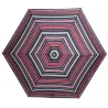 Parapluie Mini Ultra Slim Rayure blush - Isotoner