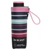 Parapluie Mini Ultra Slim Rayure blush - Isotoner