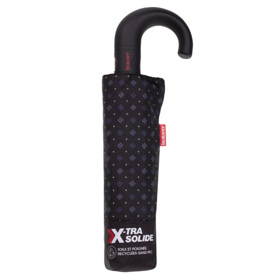 Crook X-TRA-SOLID TIE PATTERN Umbrella - Isotoner