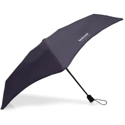 Mini Parapluie X-TRA Solide Automatique Gris liseré foncé - Isotoner