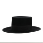 Black Felt Fur Cordobes Hat