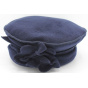 Fleece Beret with Coimbra Bow - Traclet
