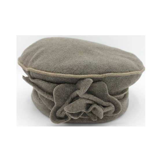 Fleece Beret with Coimbra Bow - Traclet