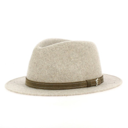 Traveller Hat Chazelles-sur-Lyon Heather Beige - Flechet