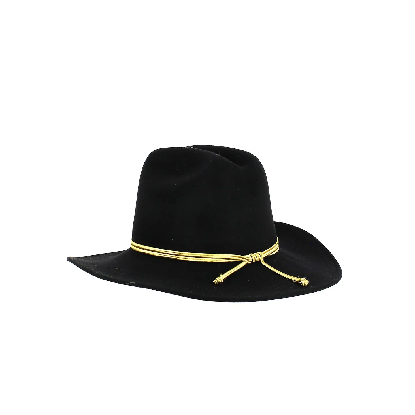 Chapeau Confédéré Officier Feutre Poil Noir Reference : 21462 | Chapellerie Traclet