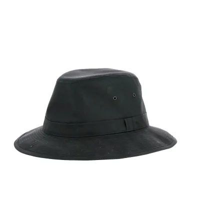 Black Cotton Cortez Safari Hat - Crambes Reference: 21459 | Traclet Hat Shop