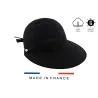 Casquette Grande Visière Camila Noir - Traclet