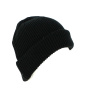Men's Bill Thinsulate Black Beanie - ATLANTIS