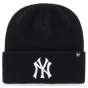 MLB NY Yankees Black Acrylic Beanie - 47 Brand