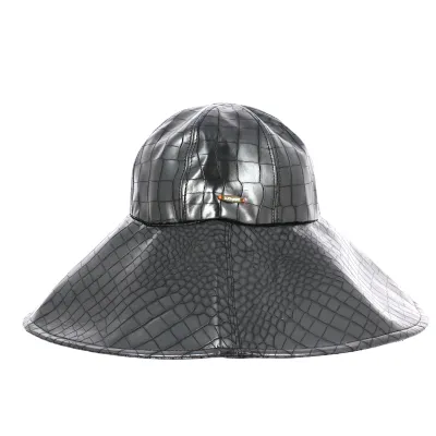 Capeline de Pluie Femme URSULA Croco - Traclet  Reference : 21487| Chapellerie Traclet