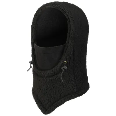 Berbec Black Polyester Faux Sheepskin Balaclava - STETSON Reference: 21491 | Traclet Hat Shop