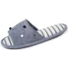 Fancy Cat Slippers Sandals Blue Denim - Isotoner