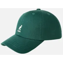 Casquette Washed Baseball Coton Verte - Kangol