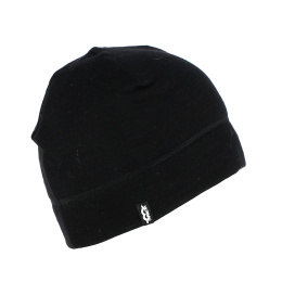 Black Merino PAC Sport Beanie - Traclet