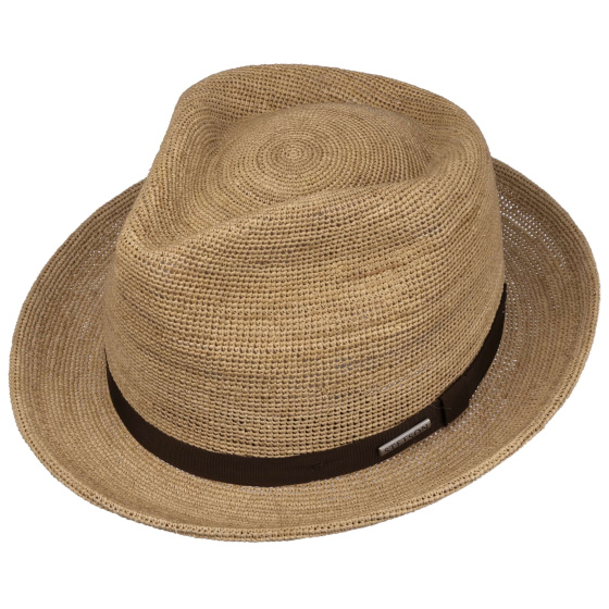 Stetson Fremont Straw Trilby Hat