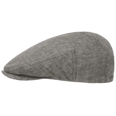 Kent Modesto Linen Flat Cap UPF 40+ - Stetson reference 21528 traclet hat shop