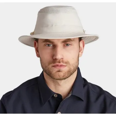 UV protection Tilley LTM5 airflo® natural hat Reference: 4803 | Traclet Hat Shop