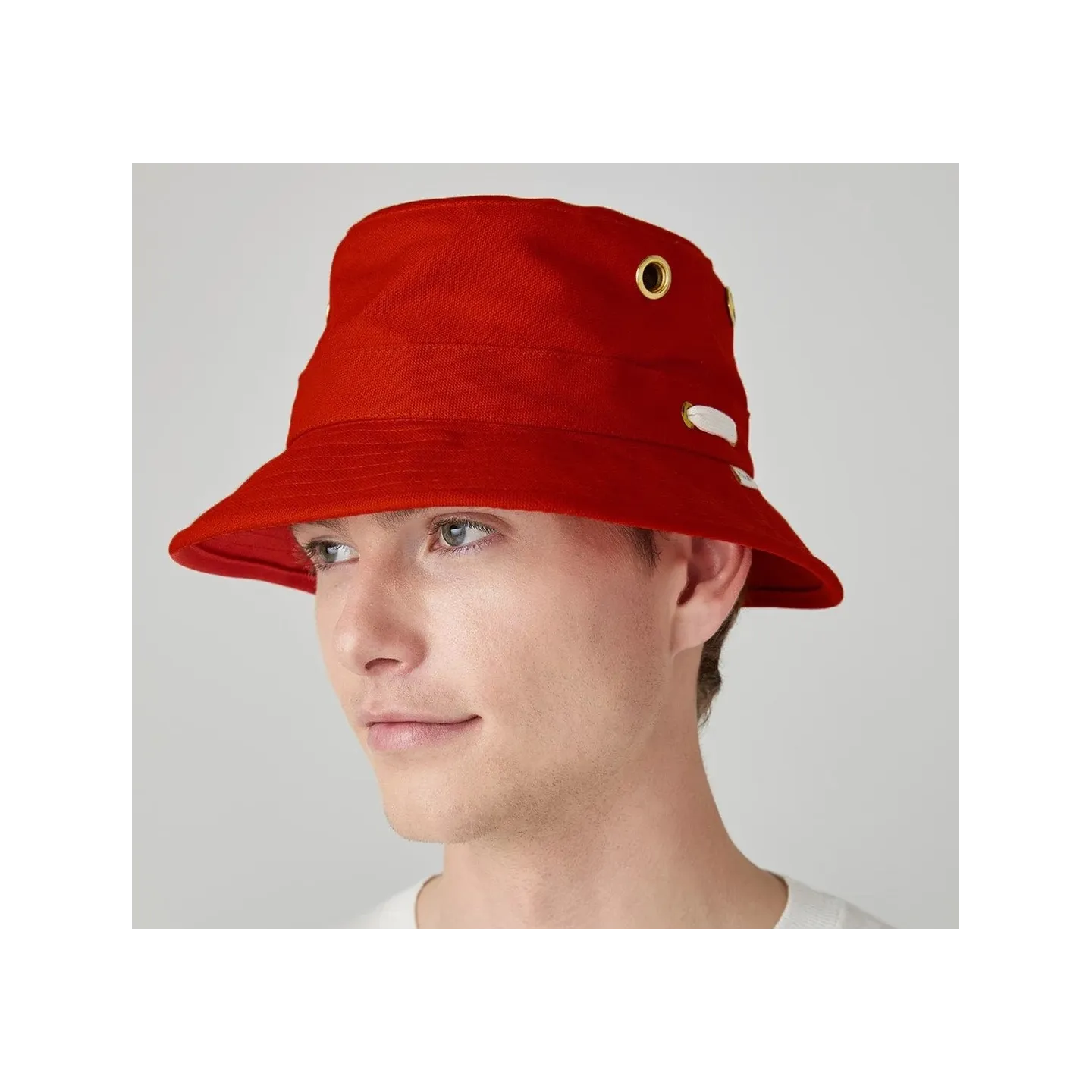 Bob-Chapeau T1 Bucket Rouge UPF 50+ - Tilley