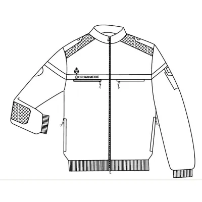 Blouson polaire Gendarmerie