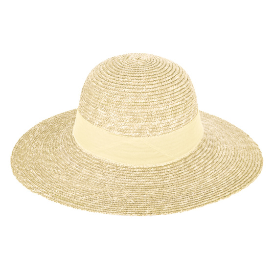 Bérengère Straw Wide-Brimmed Hat UPF 50+ - Traclet