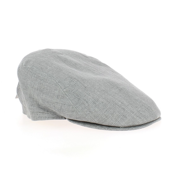 Gray Linen Flat Cap Antwerp - City Sport