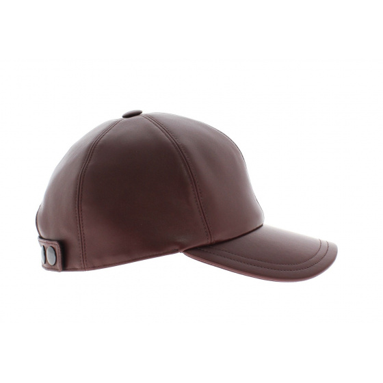 Casquette Baseball Cuir unie Traclet Casquette Baseball Cuir unie Traclet