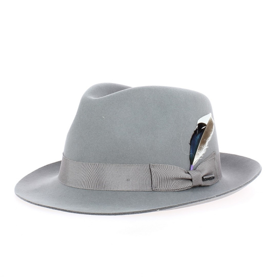 Chapeau Fedora Woolfelt Montpellier Stetson