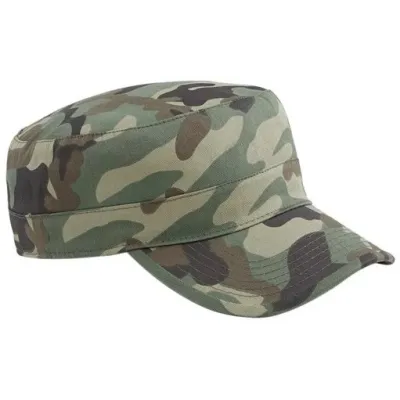 Casquette Cubaine Camouflage Verte - Traclet