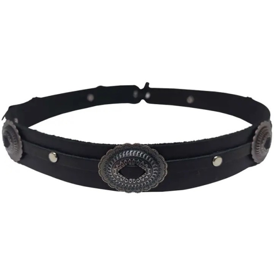 American Hat Leather Outlaw Hat Band