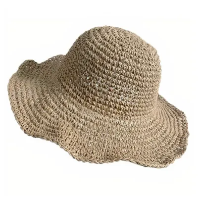 Chapeau de paille cueillette - chapeau de paille tressé