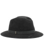 Borsalino Allegro Rain Proof Hat in Black