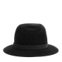 Borsalino Allegro Rain Proof Hat in Black