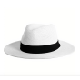 White straw hat