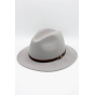 Classic wool Fedora hat with band