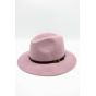 Classic wool Fedora hat with band