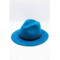 Classic wool Fedora hat with band