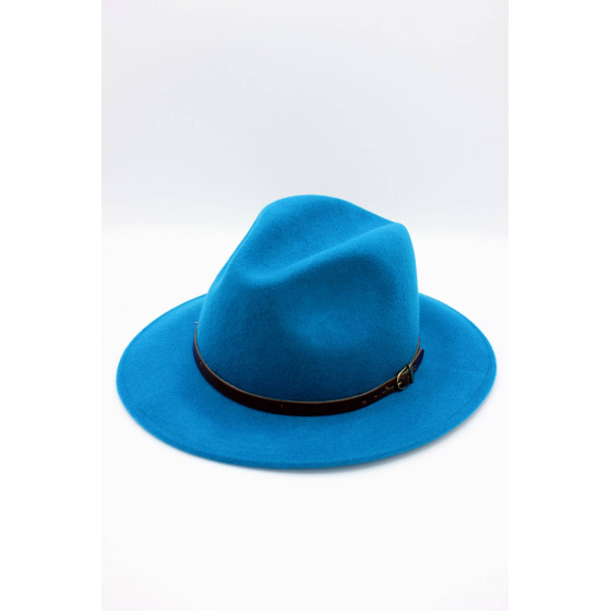 Classic wool Fedora hat with band