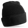 Bonnet À Patch Polyester Recyclé Noir - Traclet Reference : 21685| Chapellerie Traclet