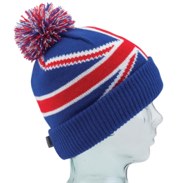 Blue The Nation Great Britain Beanie - Coal