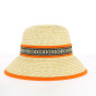 Brindisi Straw Cloche Hat with Bow - Traclet