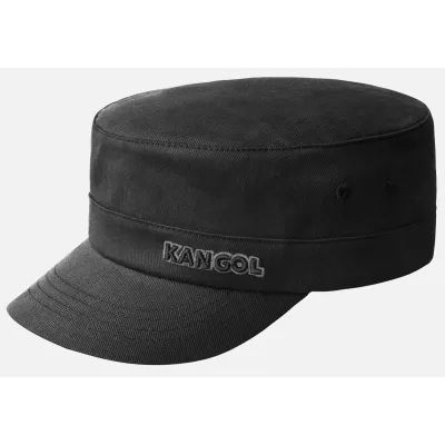 Casquette Twill  Army Coton Noire - Kangol