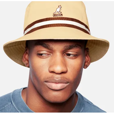 Bob Stripe Lahinch Coton Taupe - Kangol