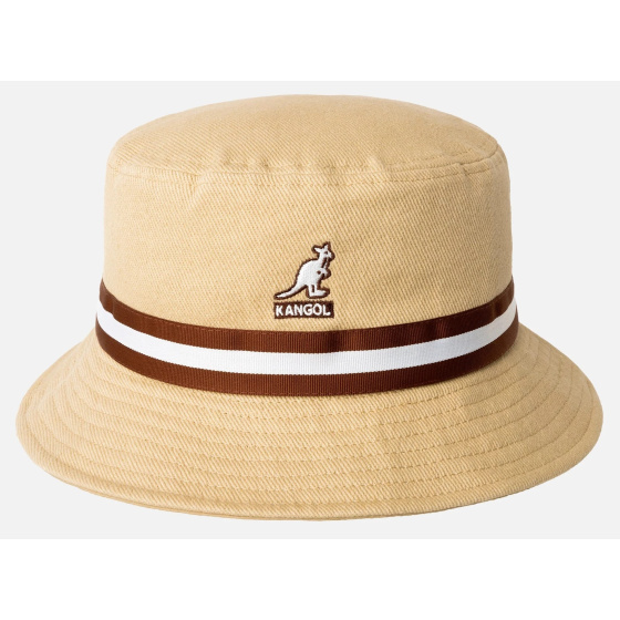 Bob Stripe Lahinch Coton Taupe - Kangol