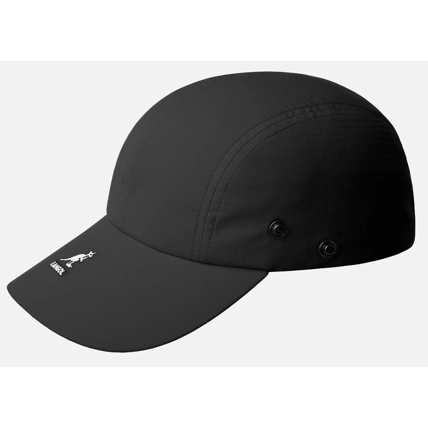 Casquette Baseball À Masque & Cache-Nuque Noire - Kangol  Reference : 21710| Chapellerie Traclet