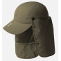 Olive Baseball Cap with Mask & Neck Cover - Kangol