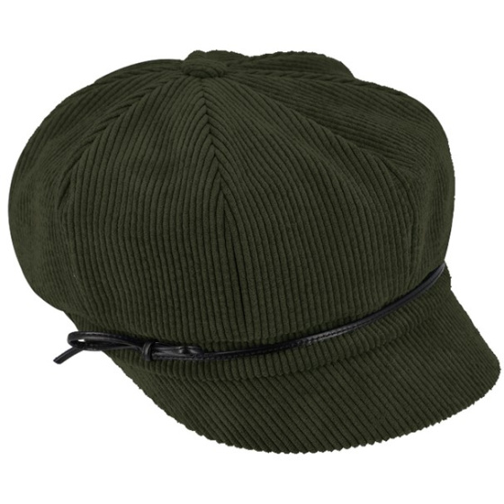 Bergamo Velvet Newsboy Cap - Traclet
