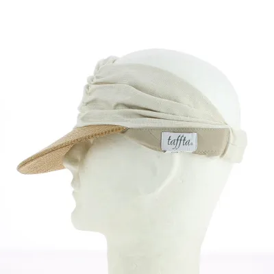 Casquette beige- Collection Taffta