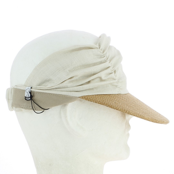 Casquette beige- Collection Taffta