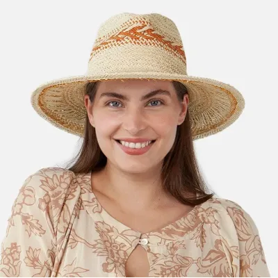 Chapeau Traveller Caledona Paille Papier - Barts